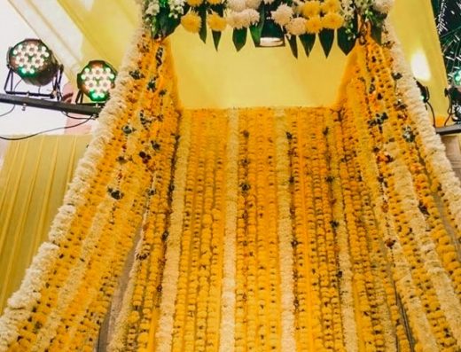 Petwal flower decoration
