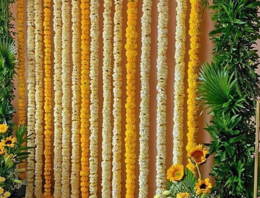 Petwal flower decoration