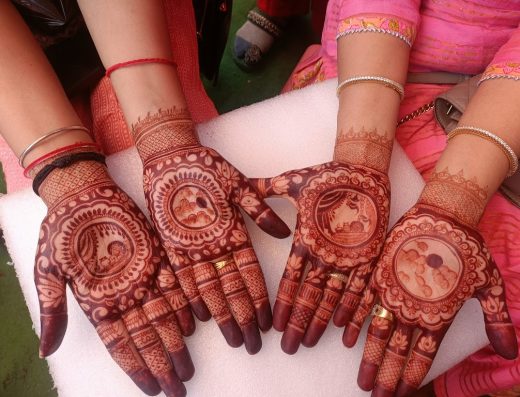 Raj mehandi art