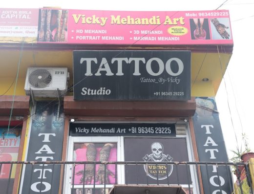 Vicky Mehandi & Tattoo Artist – Best Tattoo Artist in Dehradun, Tattoo Artist in Dehradun, Vicky Mehandi Artist in Dehradun